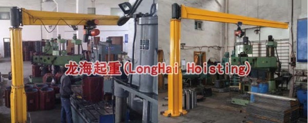 【龍升懸臂起重機 500kg 廠家直供】價格,廠家,圖片,其他工程機械,煙臺開發(fā)區(qū)龍海起重工具-